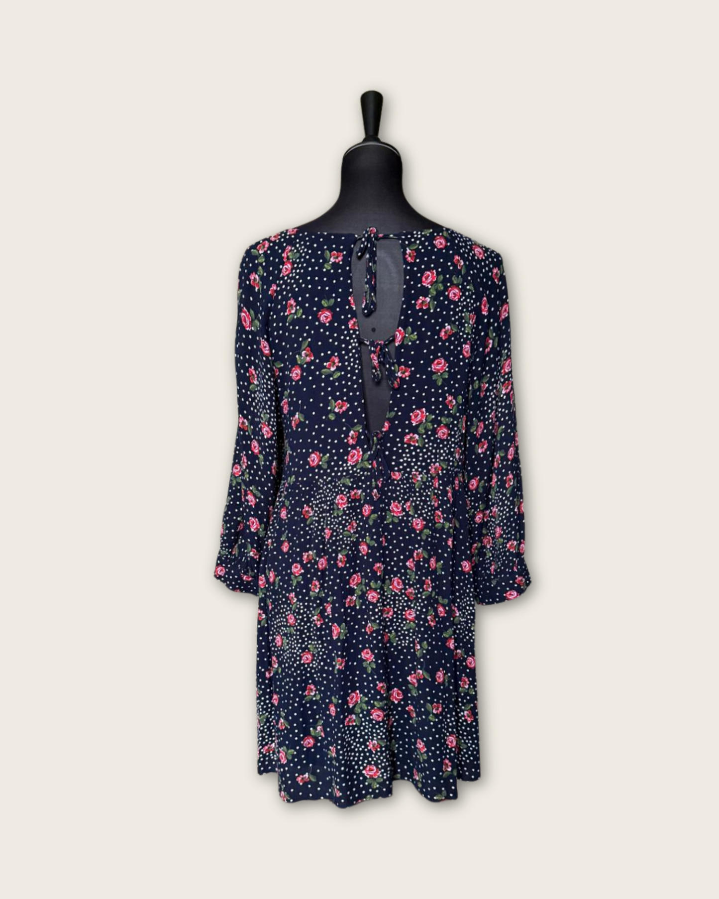 SEZANE - ROBE A POIS ET FLEURS T.36