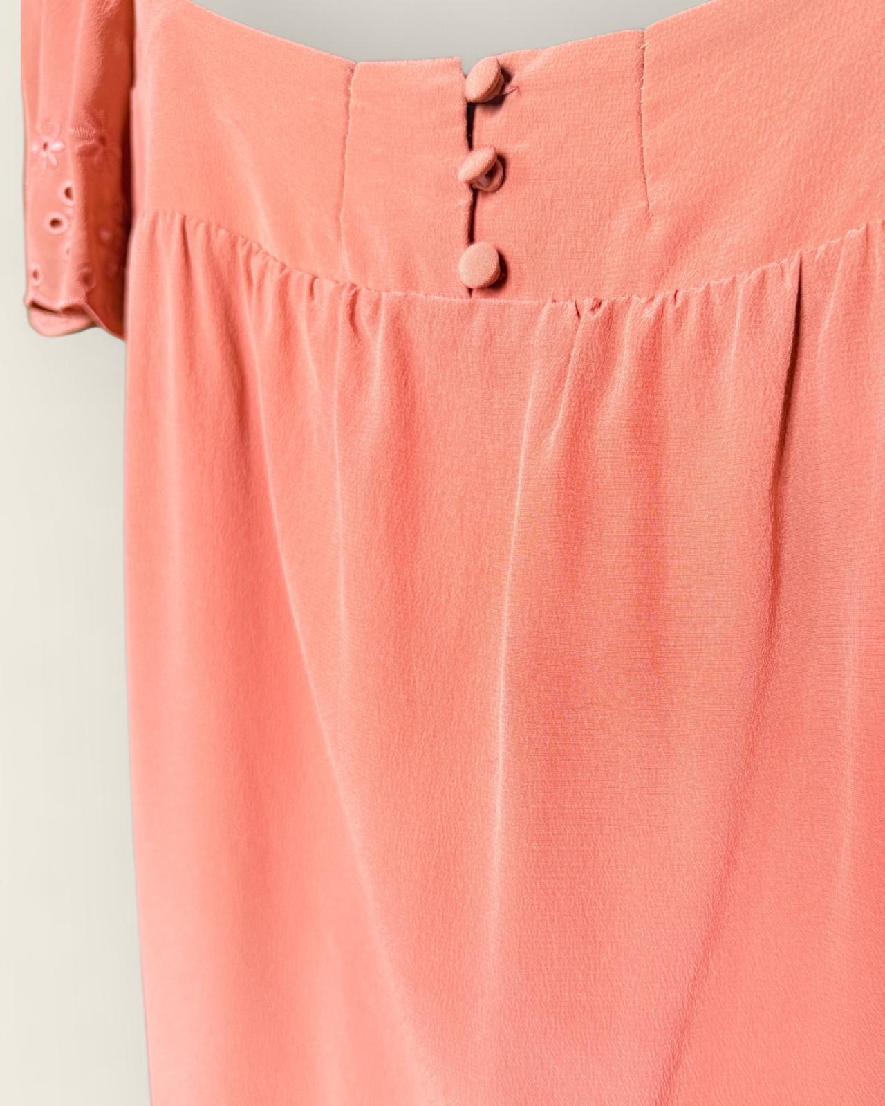 SEZANE - ROBE 100% SOIE T.38