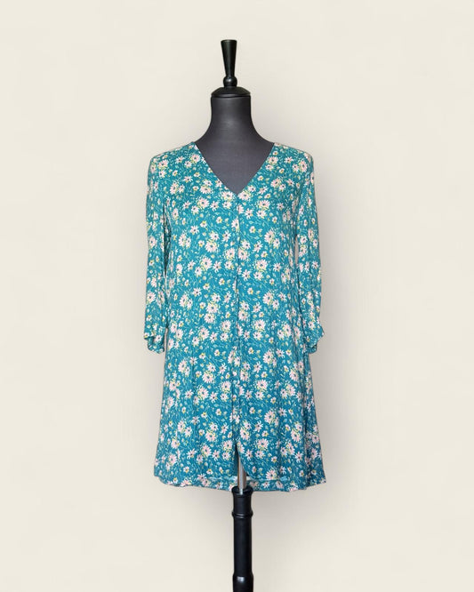SEZANE - ROBE FLEURIES T.36