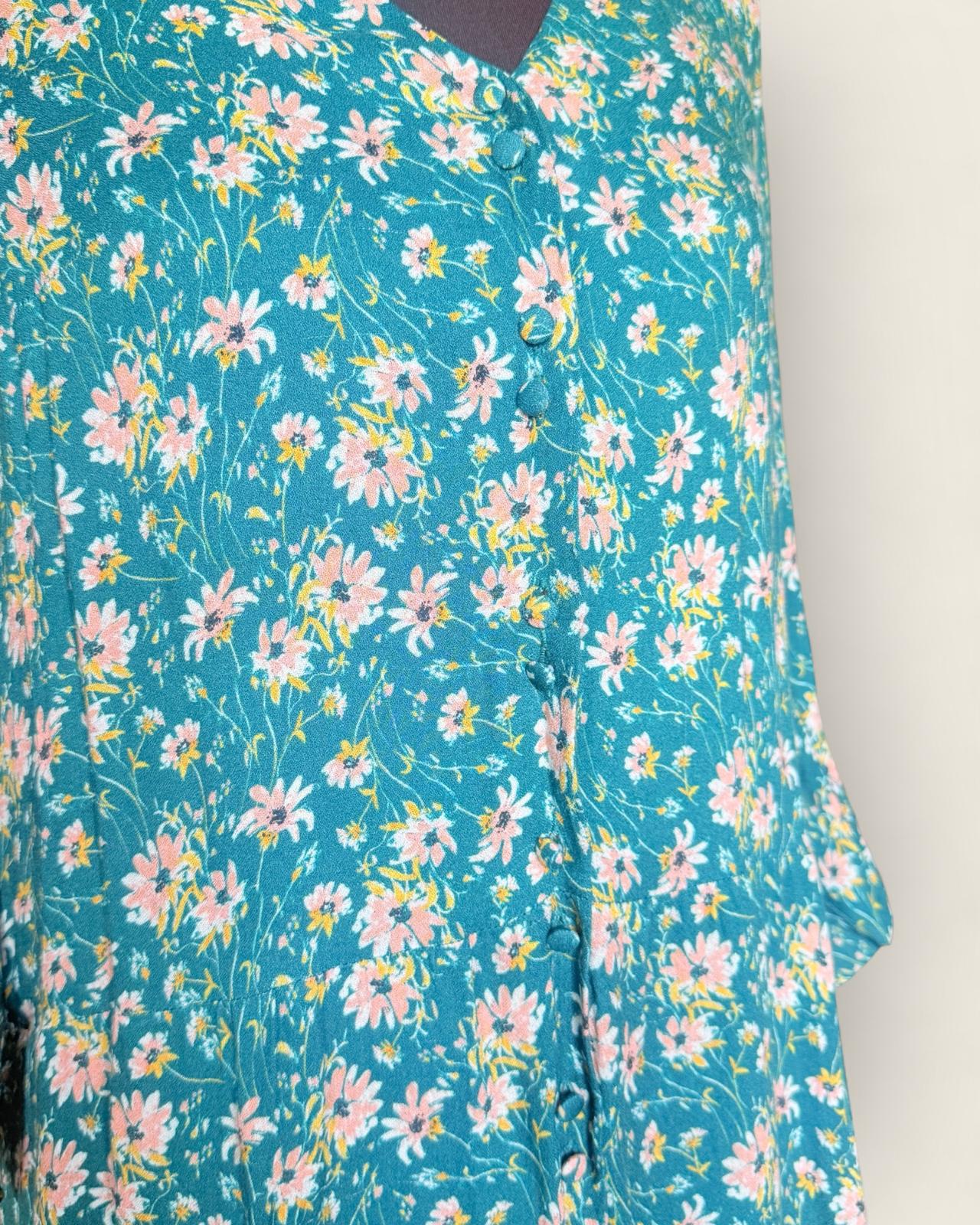 SEZANE - ROBE FLEURIES T.36