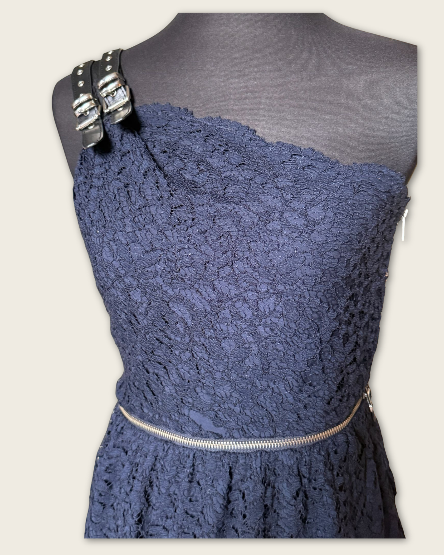 THE KOOPLES - ROBE DENTELLES BLEU T.M