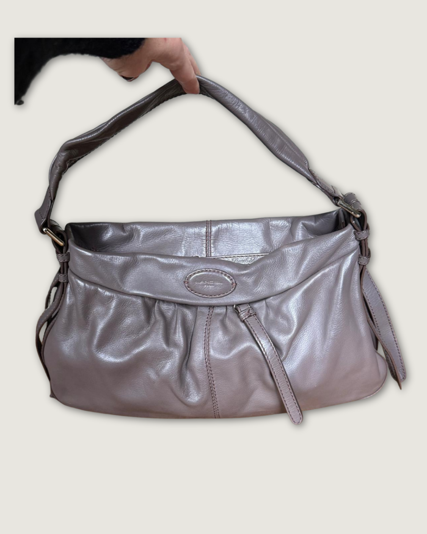 LANCEL - SAC A MAIN CUIR ANGELINA