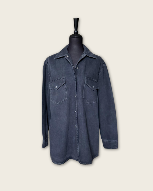 MARGAUX LÖNNBERG - SURCHEMISE OVERSIZE EN JEAN T.36