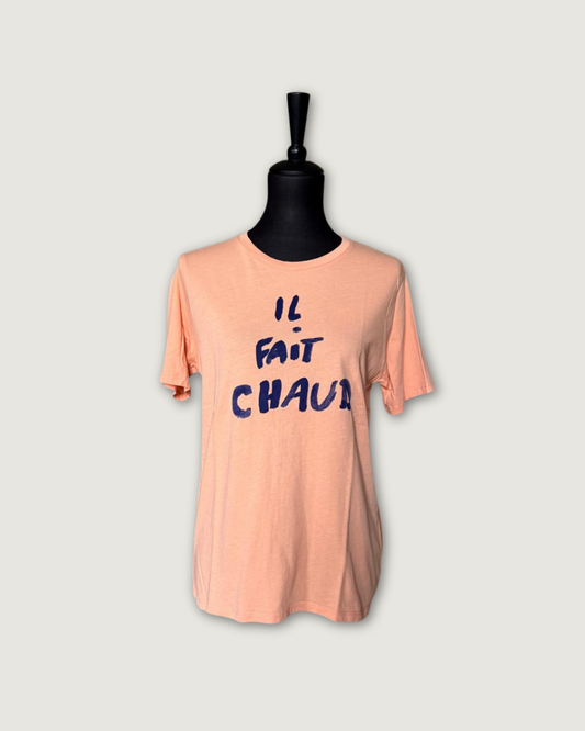 SEZANE x G.KERO - T-SHIRT IL FAIT CHAUD T.M