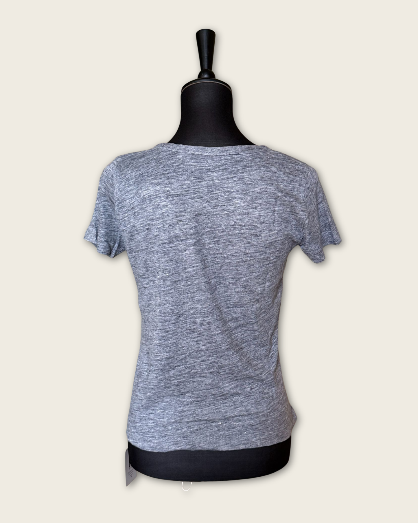 ZADIG & VOLTAIRE - T-SHIRT 100% LIN T.S