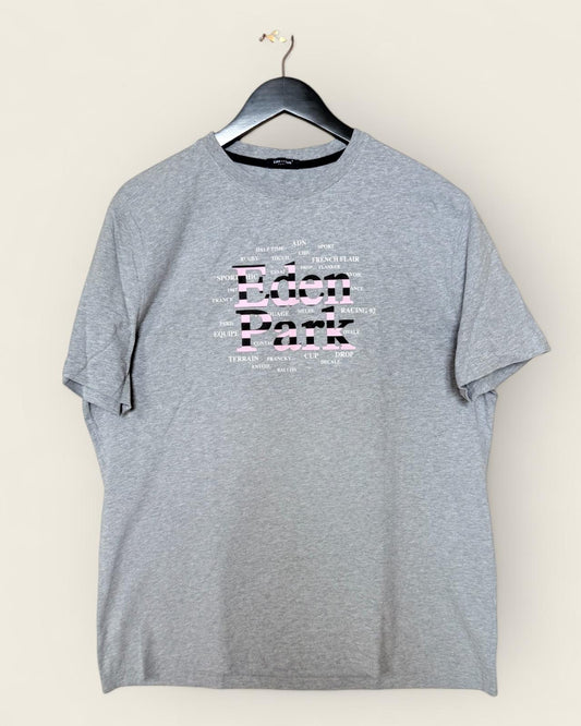 EDEN PARK - T-SHIRT GRIS IMPRIME T.XL