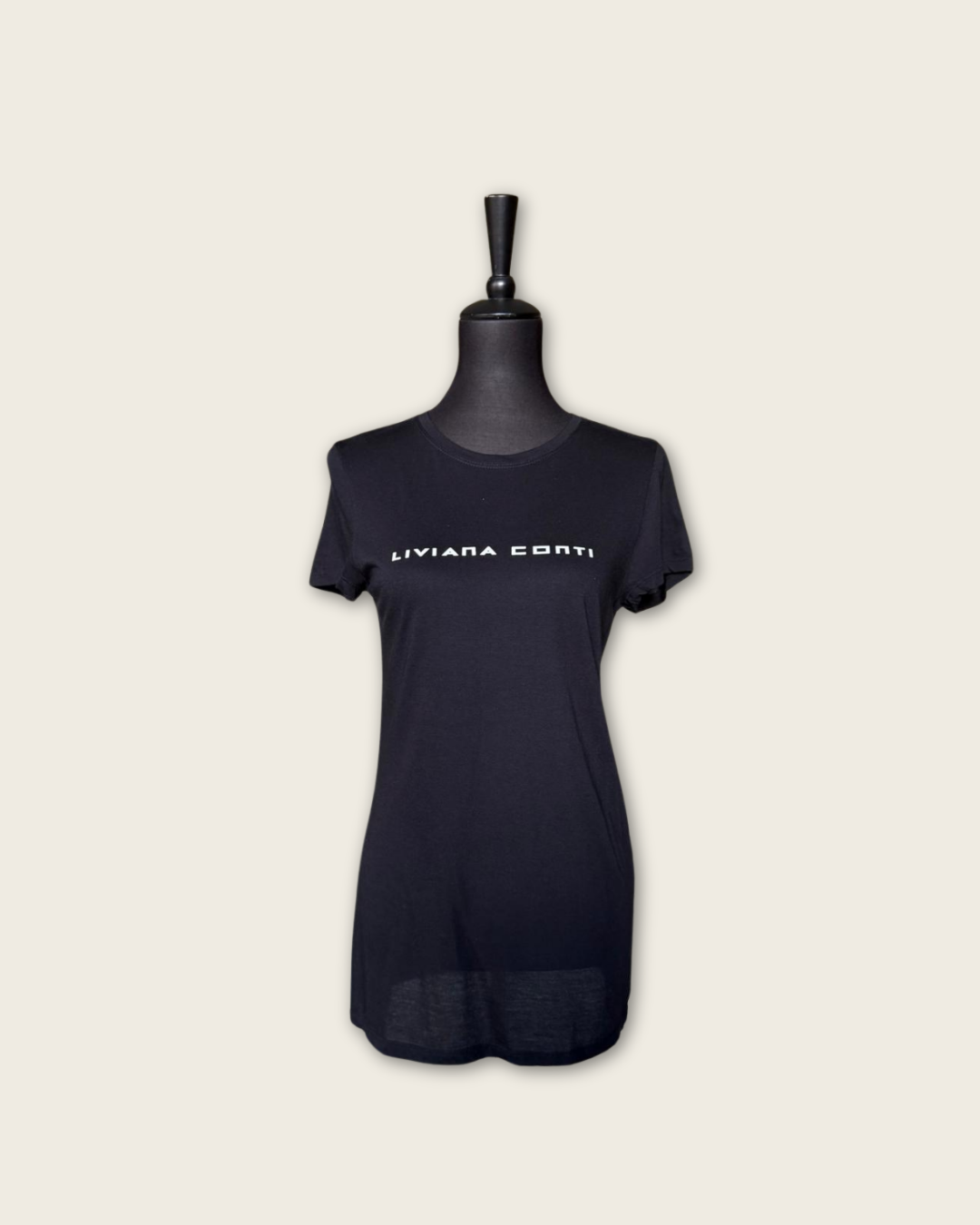 LIVIANA CONTI - T-SHIRT NOIR T.M