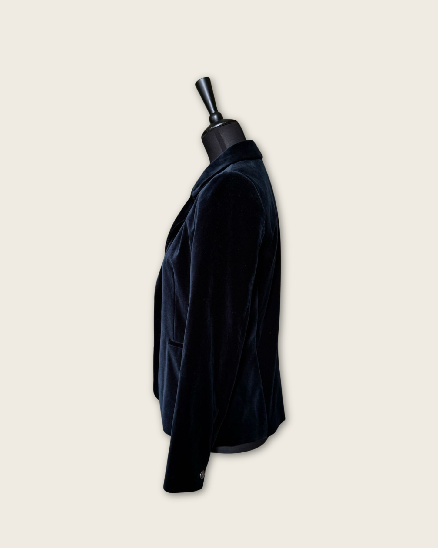 PABLO - BLAZER VELOURS BLEU T.40