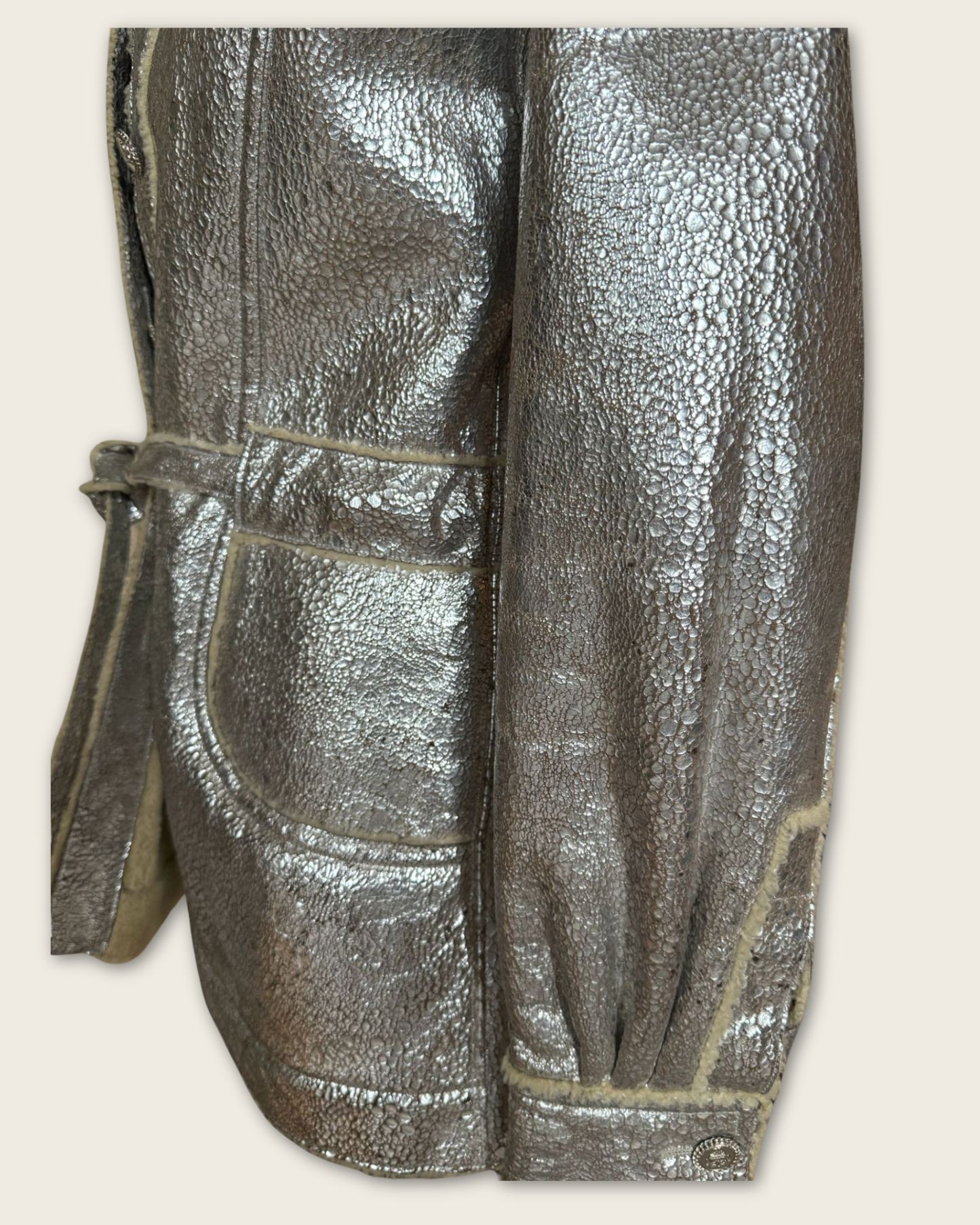 CHANEL - PEAU LAINEE AUTHENTIQUE T.36