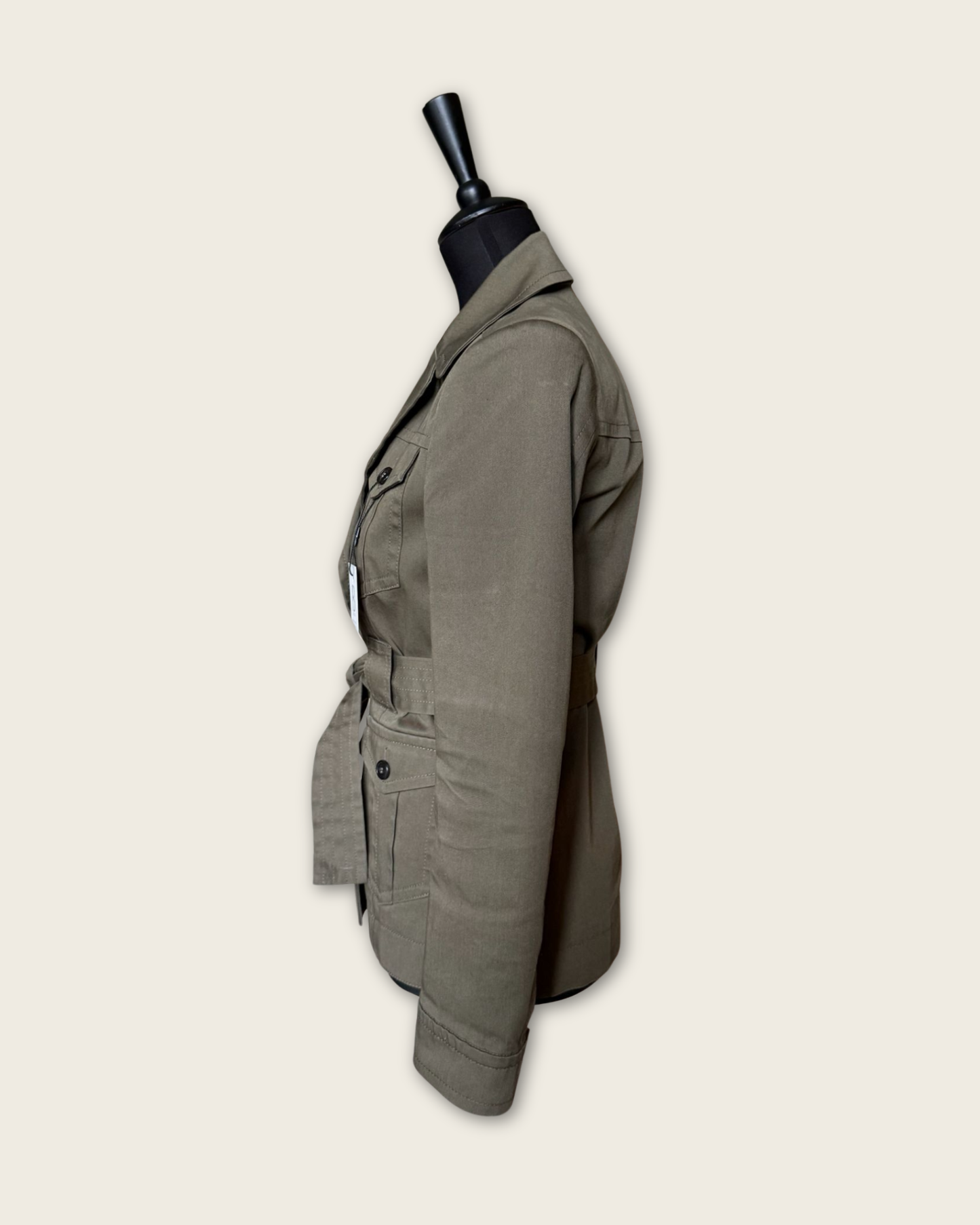 BA&SH - VESTE SAHARIENNE KAKI T.1